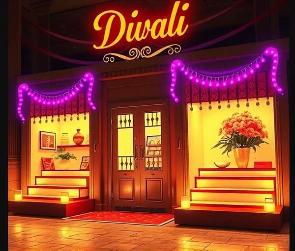 India Money Tycoons - Diwali Festival Event India Money Tycoons Diwali event showing decorated shops and special offers